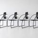 Lot de 4 chaises Quinta - Mario Botta