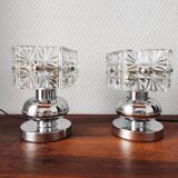 Paire de lampes Vintage 1970