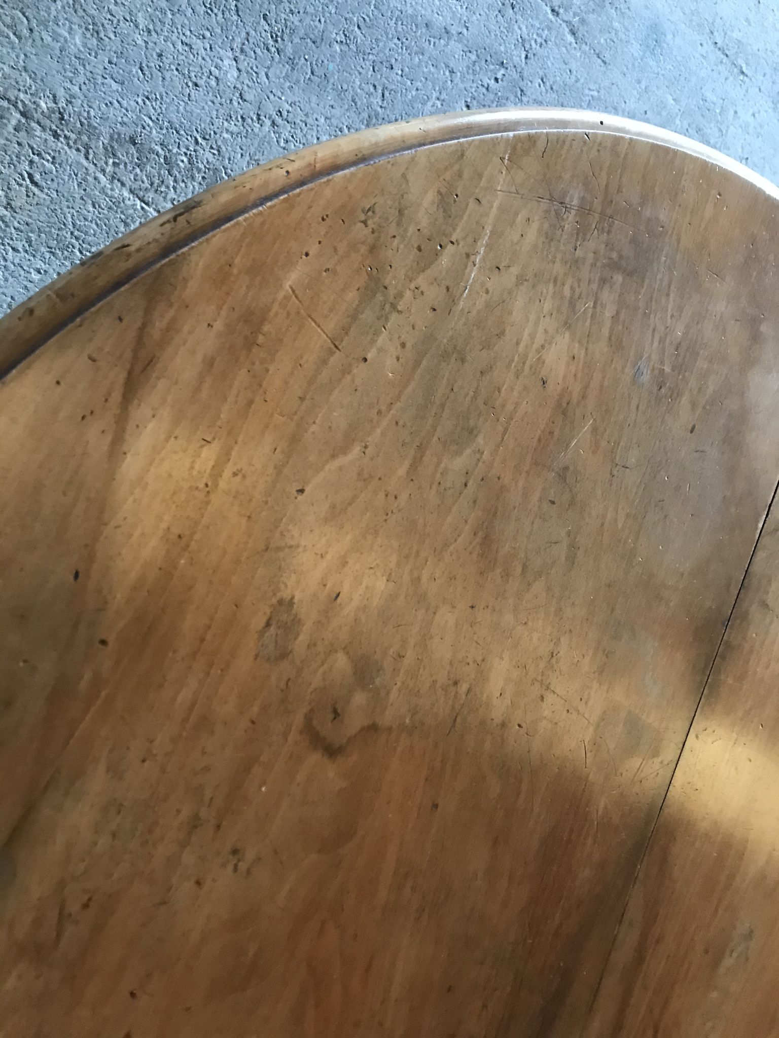 Table ovale à manger Napoléon III avec 3 allonges