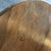 Table ovale à manger Napoléon III avec 3 allonges