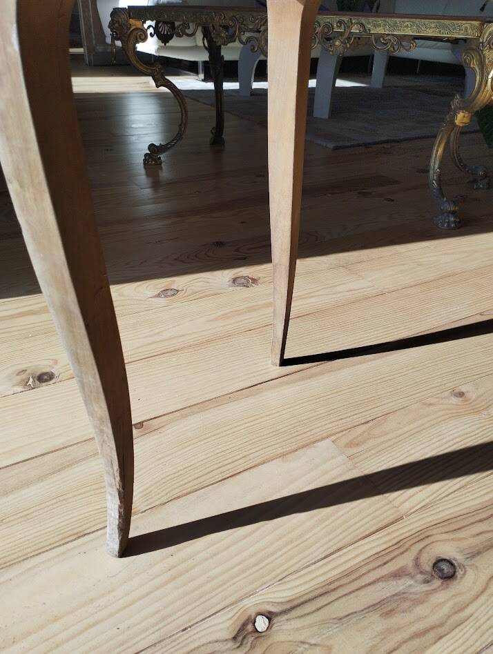 Secrétaire ancien à abattant en bois fruitier, fin XIXème s.