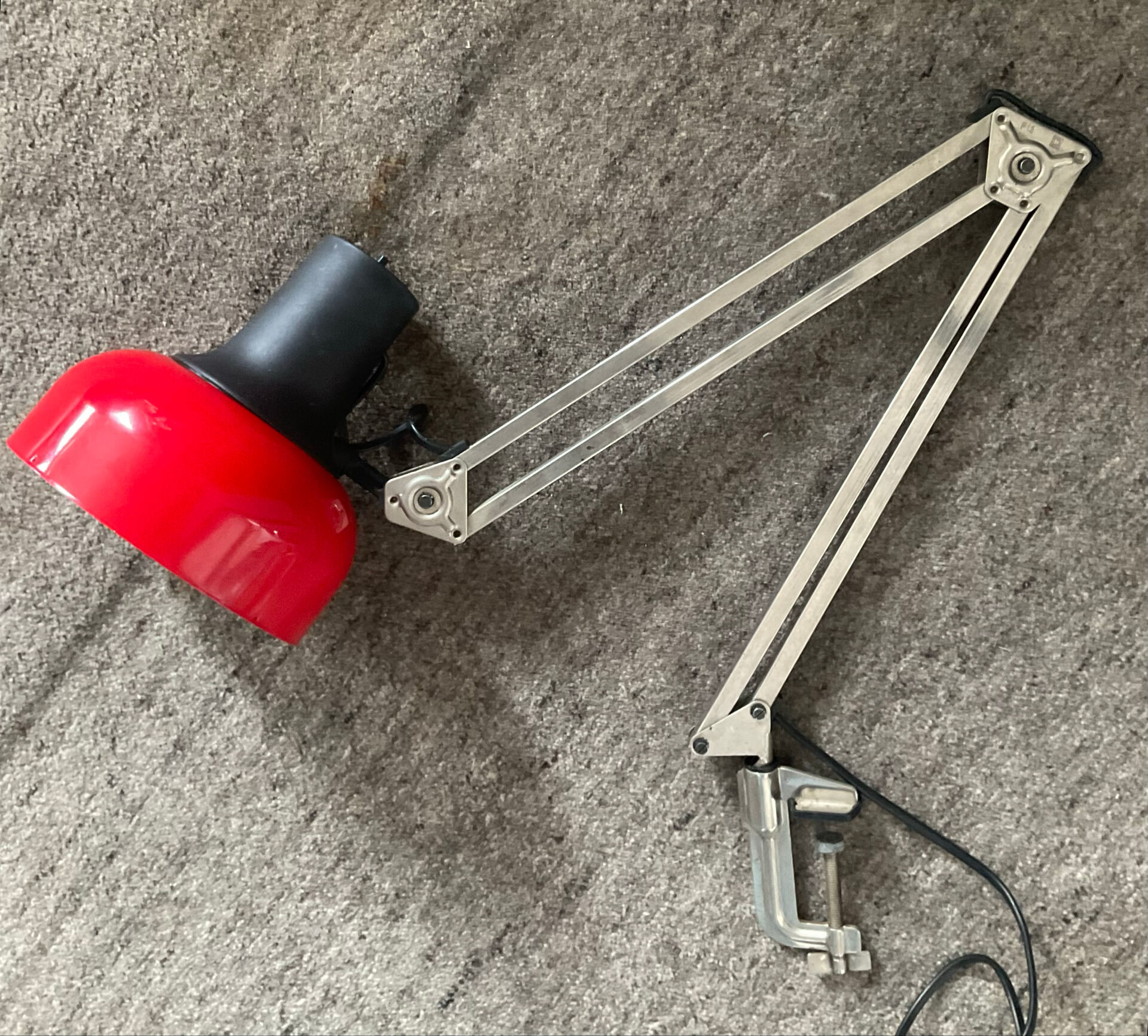 Industrial lamp P12 by Lival Finland from the 1970s.