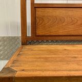 Banquette en bois vintage