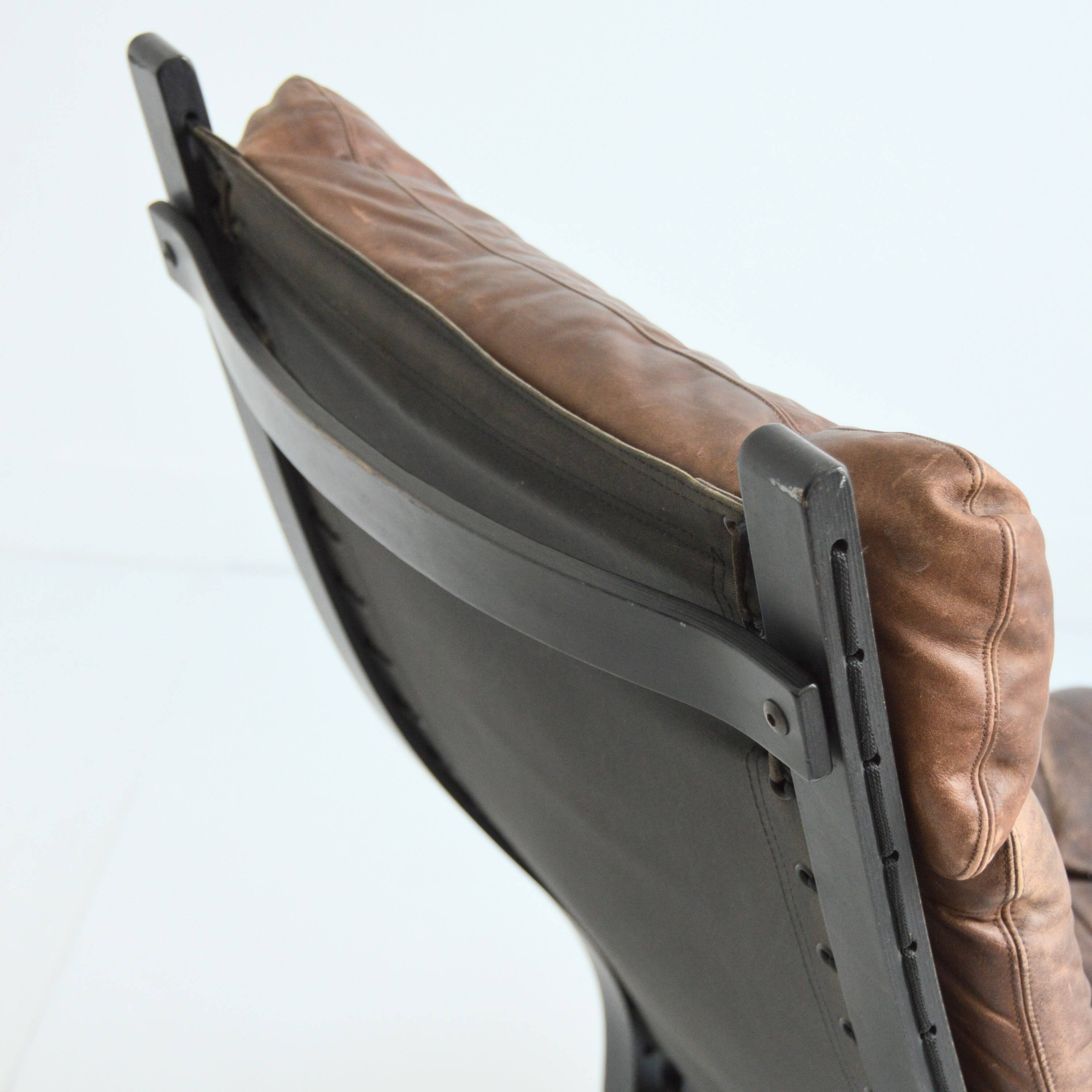 Siesta armchair by Ingmar Relling for Westnofa Norwegian design 1960s