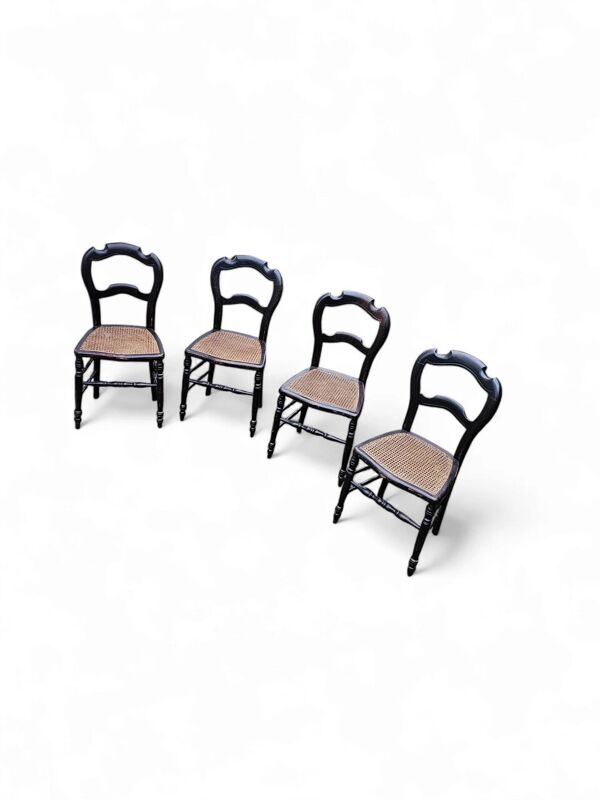 Chaises Napoléon III XIXe siècle / chaises de salle à manger