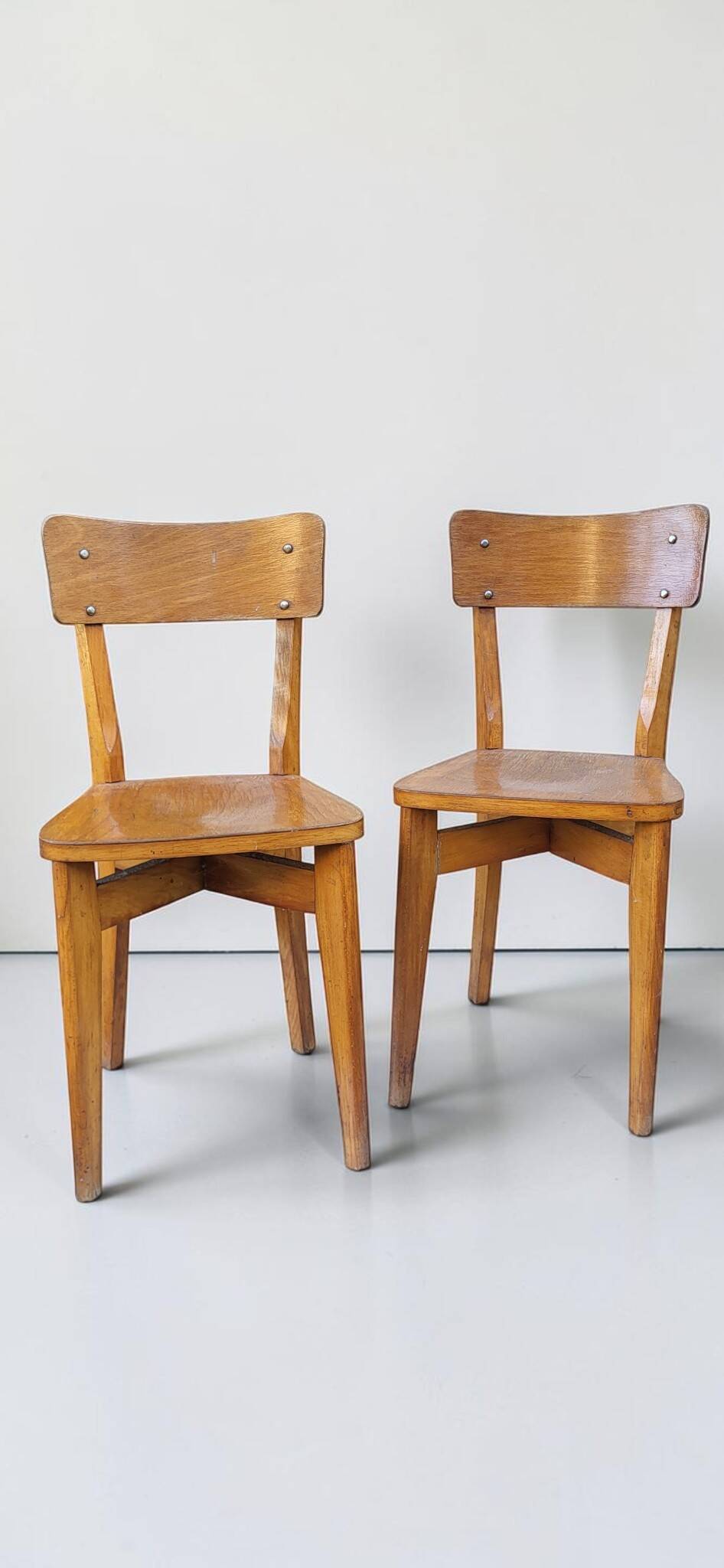 Chaises bistrot Luterma 1950
