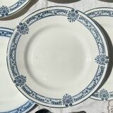 6 Small Plates Blue Iron Earth Salins Arbois Ennege model