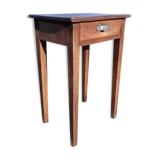 Table d'appoint en bois vintage