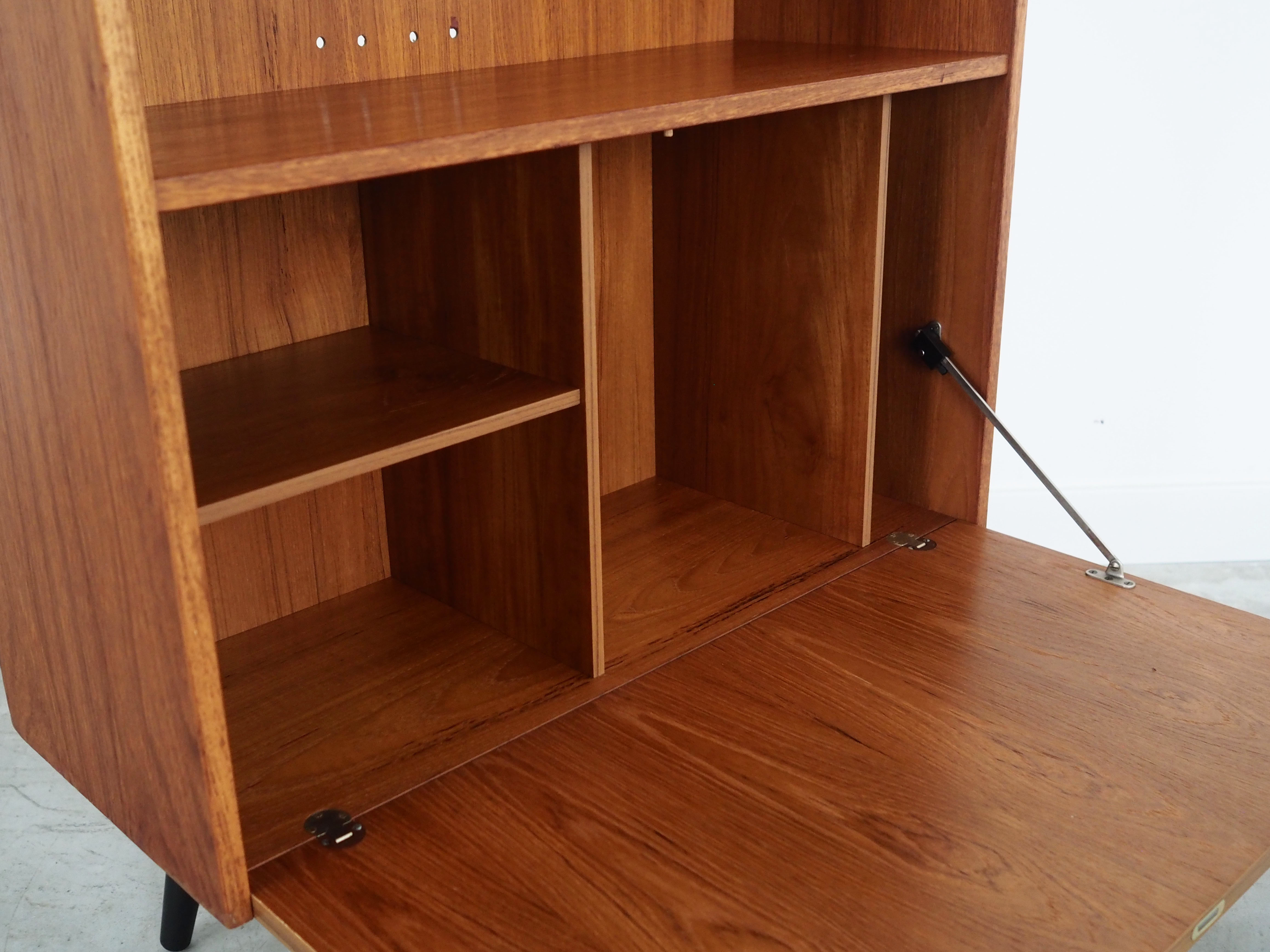 Teak bookcase, Danish design, 1970s, production: Denmark