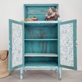 Parisian buffet with blue patina