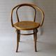 Armchair Le Corbusier by Fischel 1915 seat wood Etoile