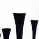 Scandinavian black metal candlestick