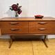 Mid century retro vintage teak small sideboard by Austinsuite 1960