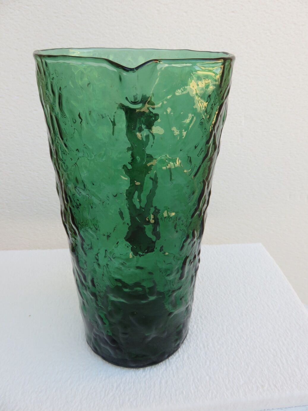 Pichet en verre année 60