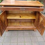 19th-century Louis Philippe walnut buffet.