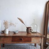Old-spirited coffee table farm table