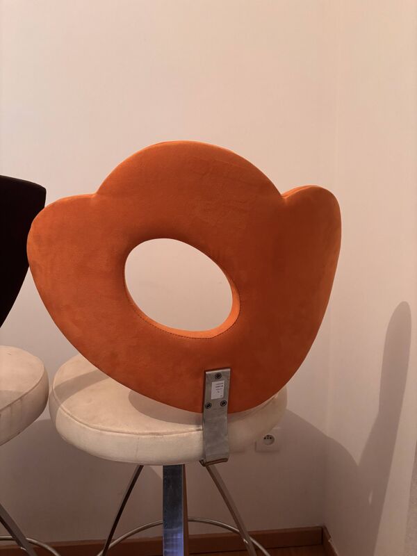 Lot de 3 tabourets – Giorgio Saporiti pour Il Loft – Italie, années 70/80
