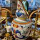 Deruta Italian earthenware pitcher
