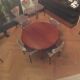 Table ronde extensible