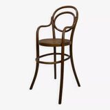 Children's high chair by Thonet model 1230 beginning of the century