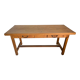 Solid pine dining farmhouse table with 2 drawers 1950 160x69x74cm