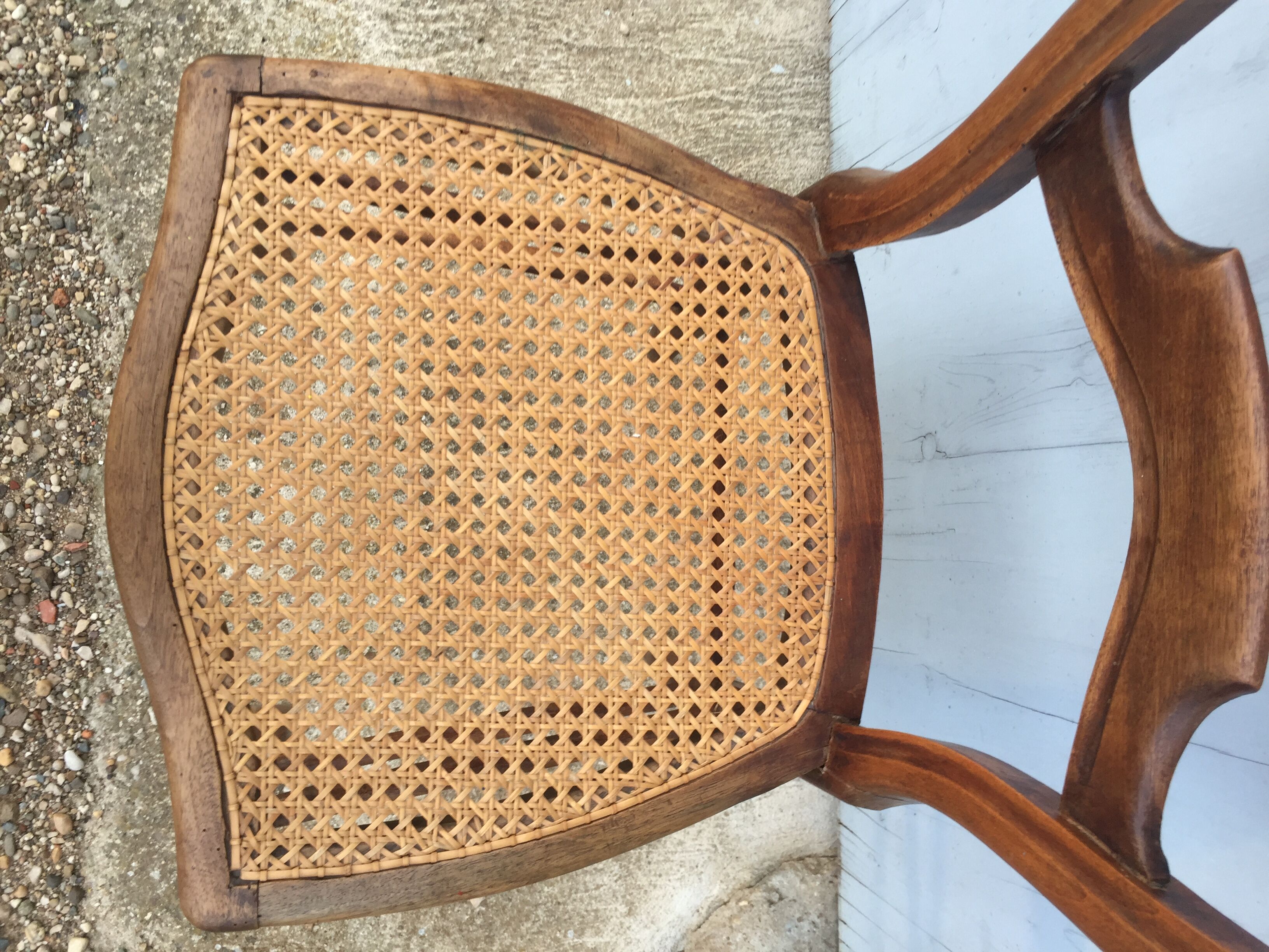 Louis Philippe caned chair