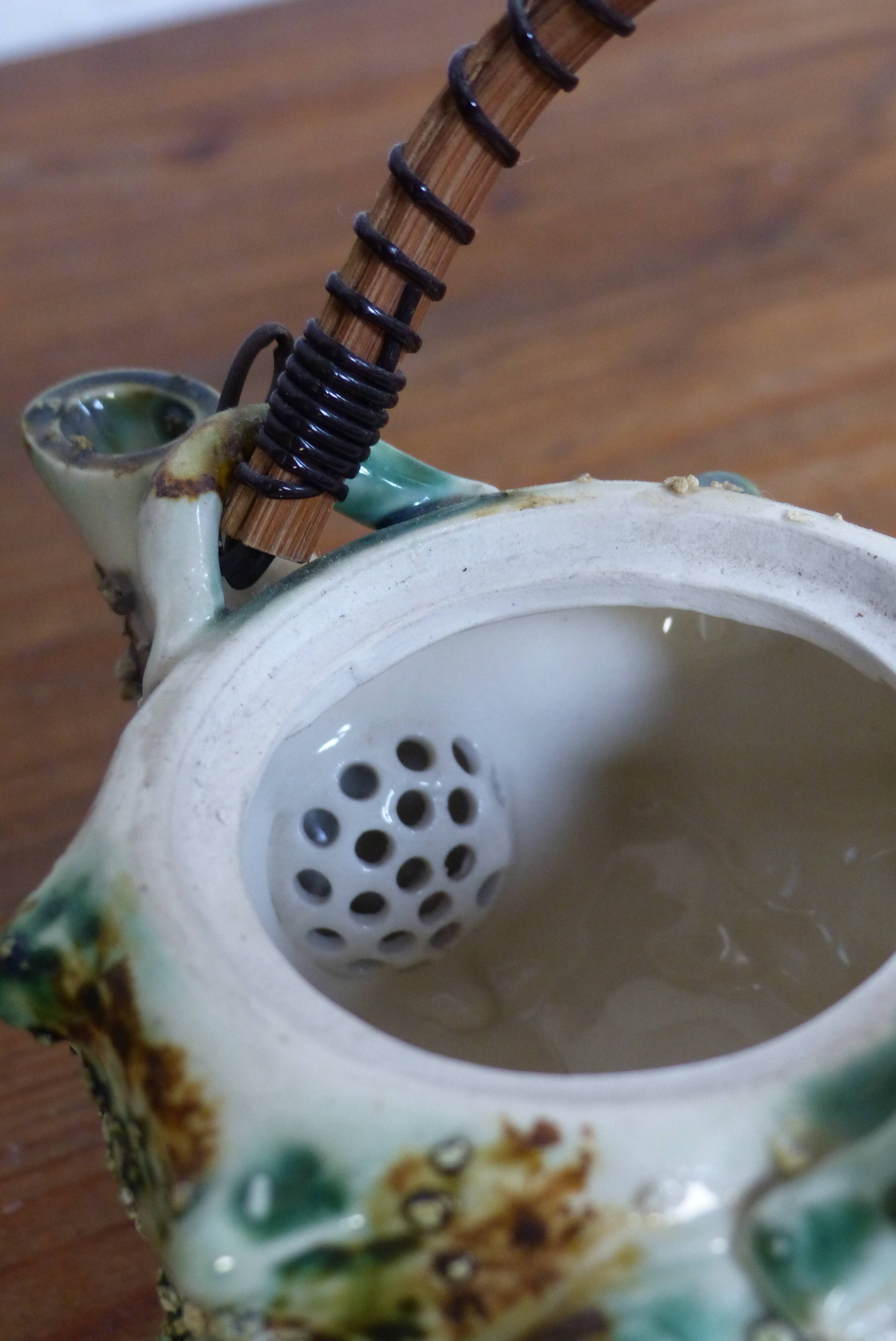 Vintage ceramic teapot