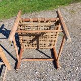 Wood and Rope Armchairs
