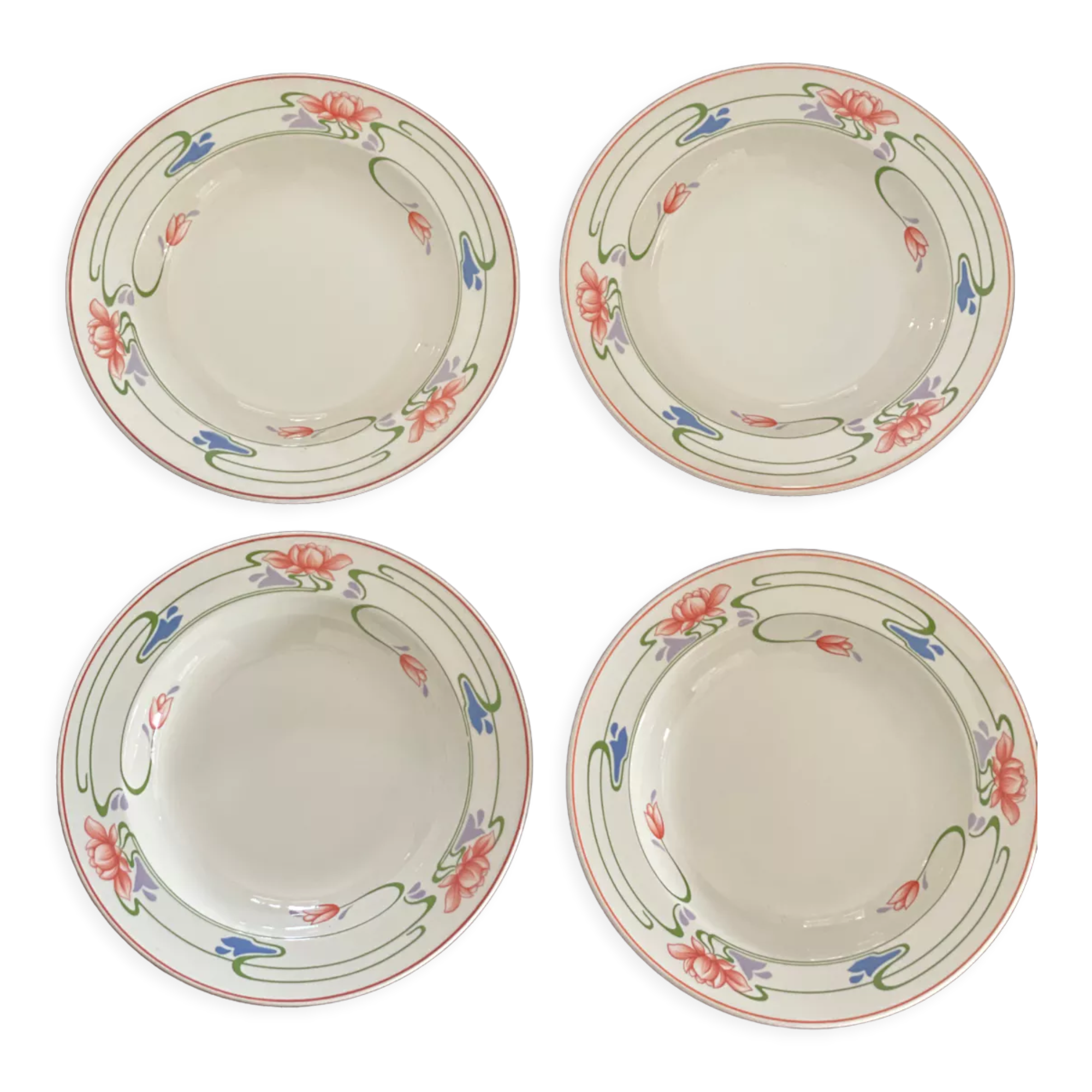 4 Villeroy & Boch plates