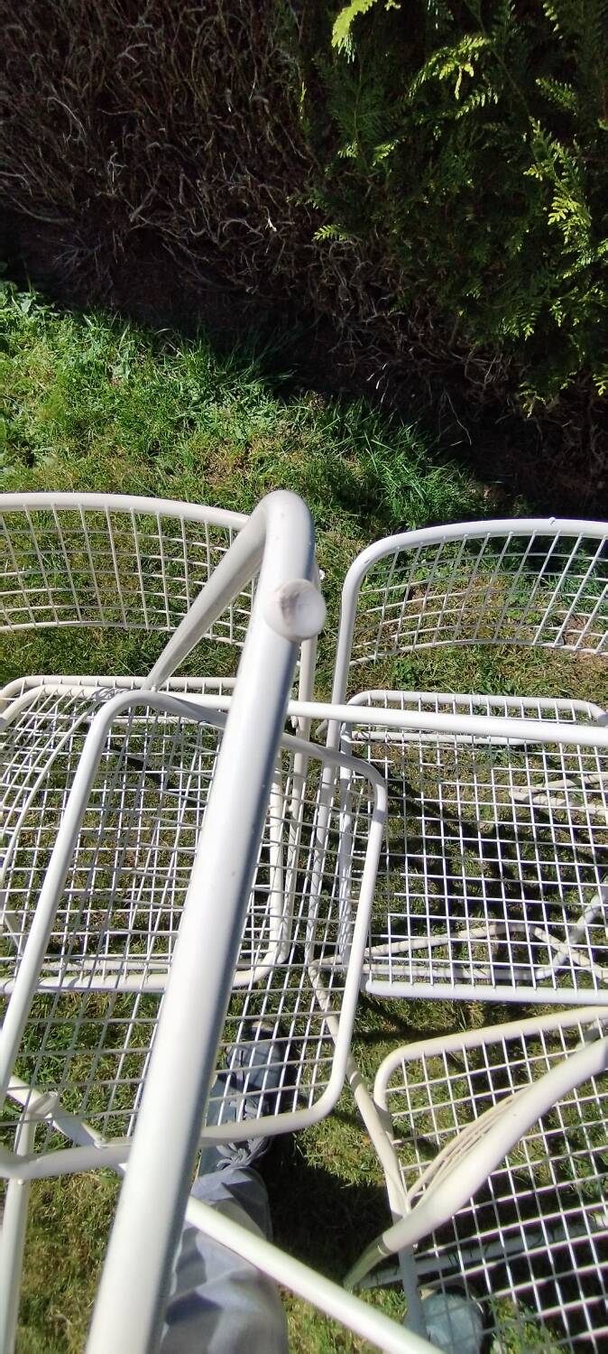 5 folding chairs Ted Net Niels Gammelgaard Ikea 1970