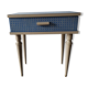 Vintage bedside blue restyled