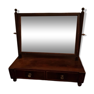 19th century psychic table mirror