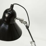 Aluminor 1960 black and chrome lamp Made in France
