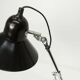 Aluminor 1960 black and chrome lamp Made in France