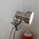 Lampe applique Mini spot à pince perforé design vintage France années 60