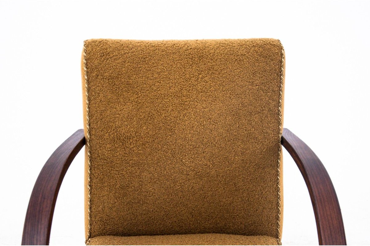 Art Deco armchair, designed by J. Halabala, Czech Republic, 1930s. After renovation.