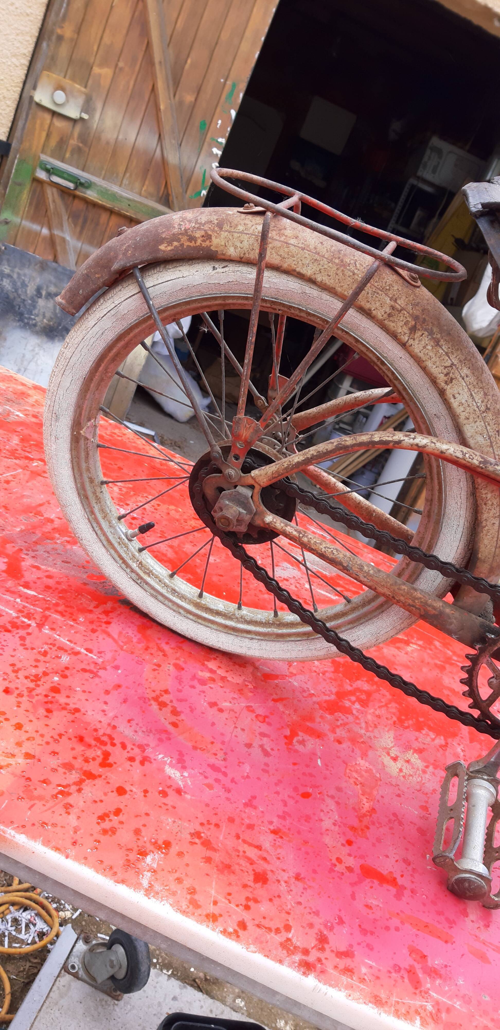 Children's bike of the 50s