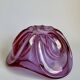 Huge Murano Glass Bowl in Purple