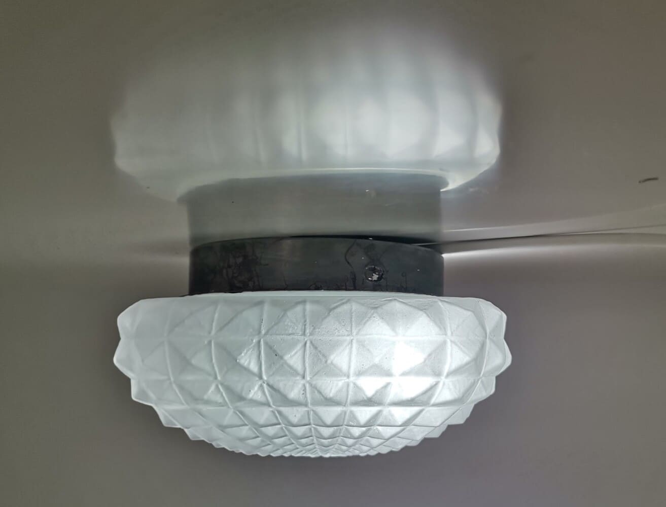 Frosted Glass Ceiling or Wall Lamp