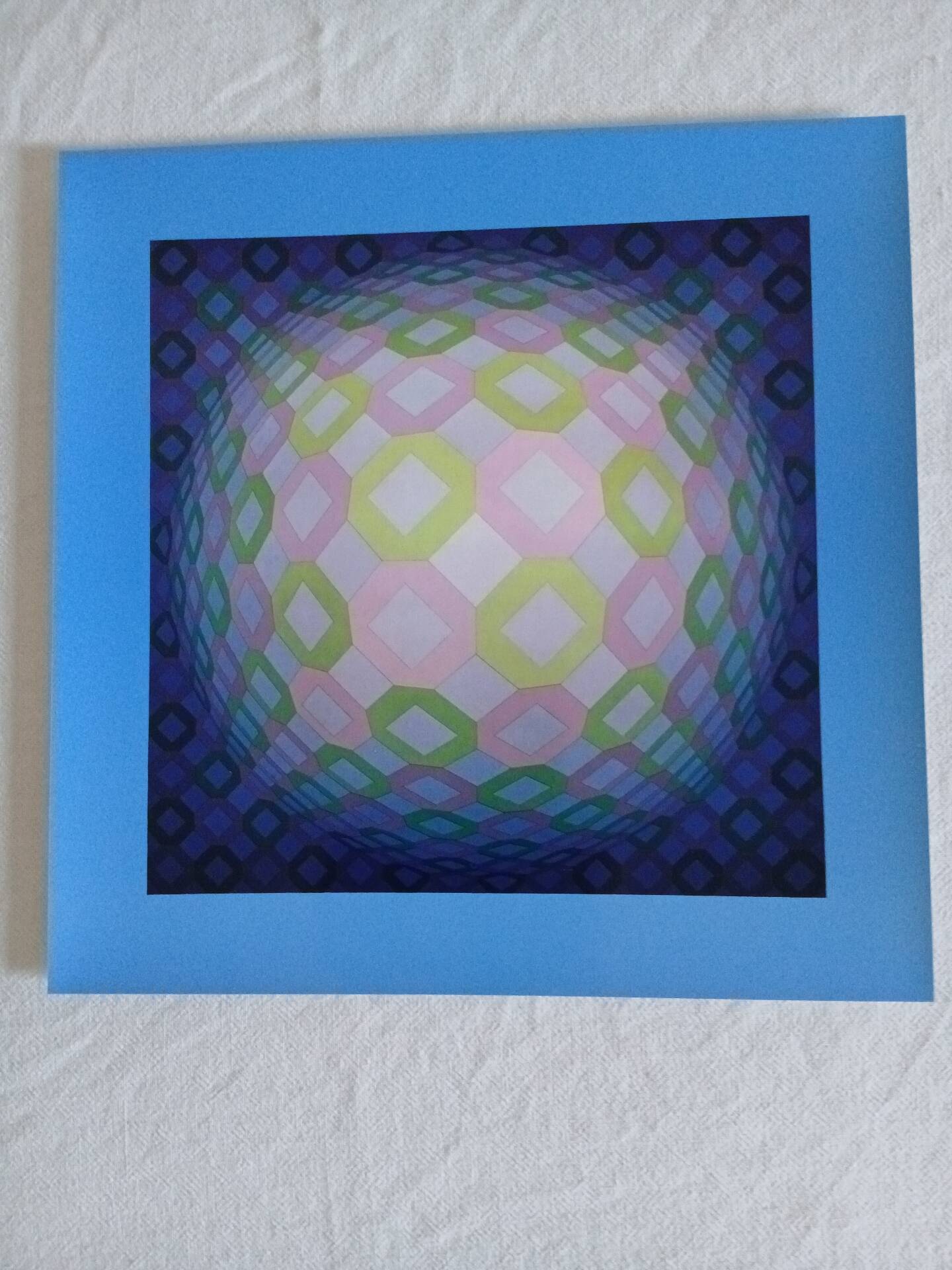 Victor Vasarely Serigraphy op art Editions du Griffon