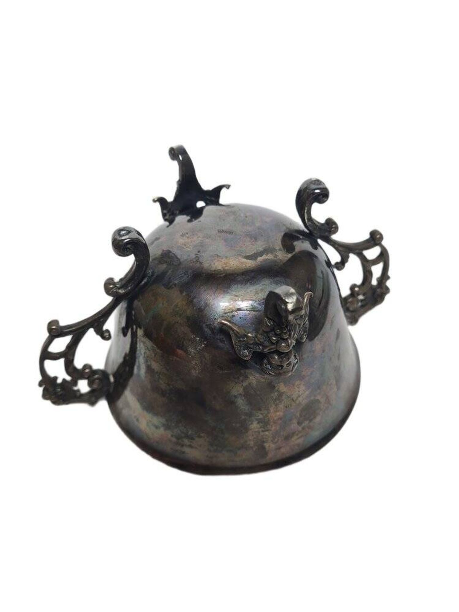 Art Deco sugar bowl from Hefra, Poland, 1970s