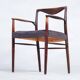Mid-Century Scandinavian Armchairs in Rosewood by Kai Lyngfeldt-Larsen, 1960s, Set of 4