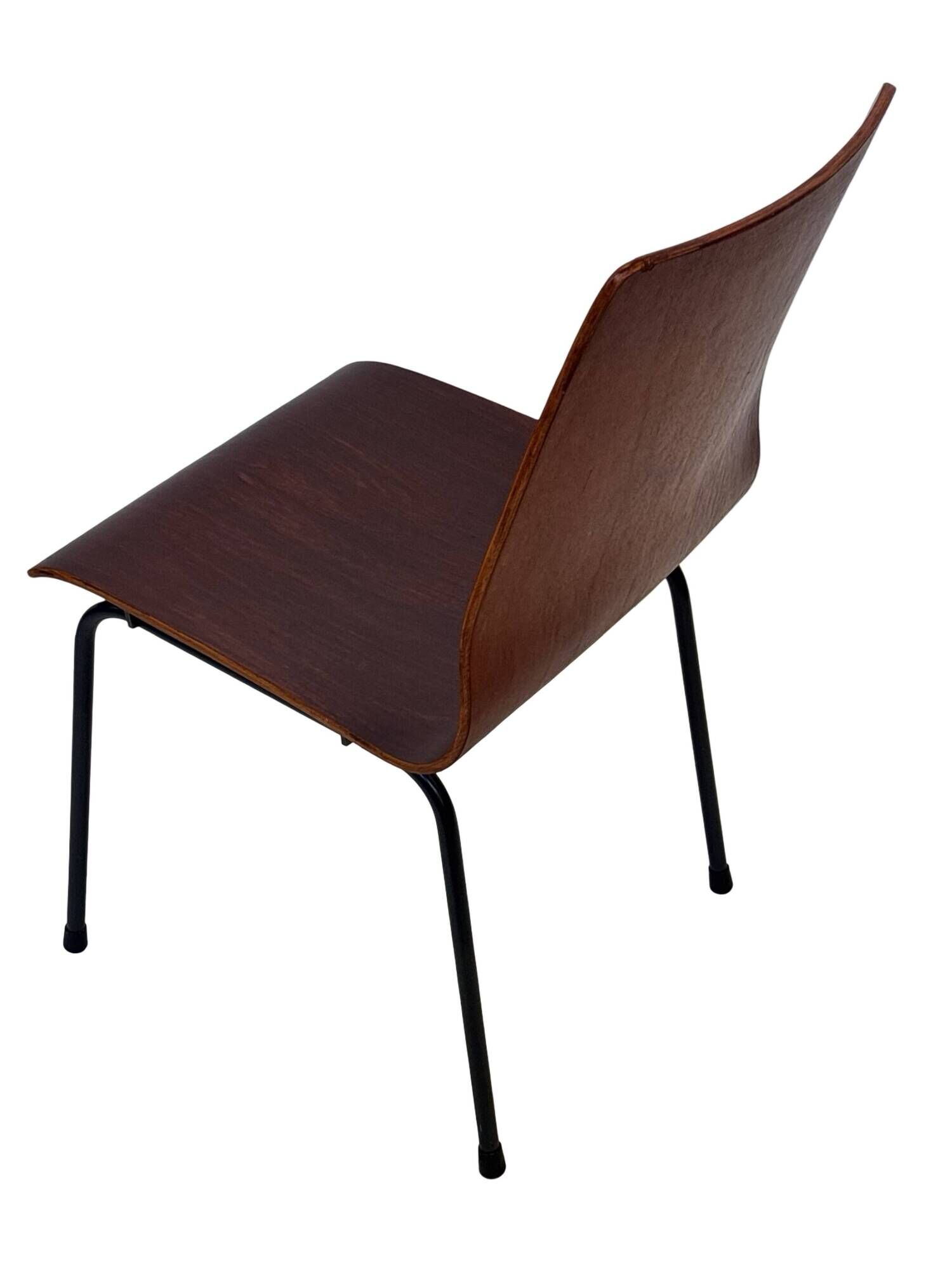Vintage Friso Kramer for Auping 'Euroika' plywood chair, The Netherlands