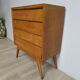 Commode vintage chêne pieds compas