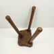 Wooden tripod stool 33 cm