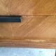 Vintage secretary in light oak veneer 1960