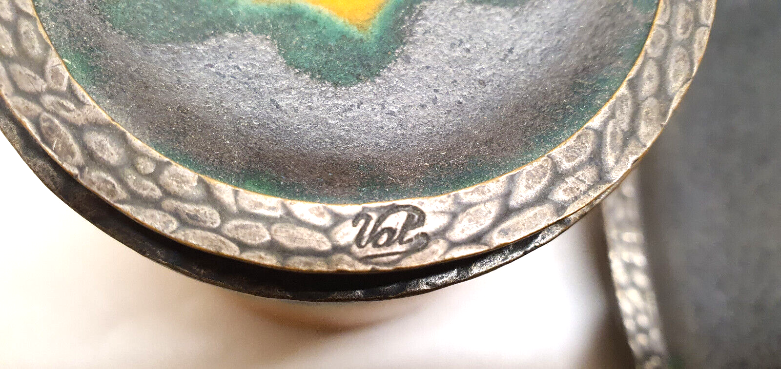 Former smoking tobacco service of Louis Dage 6 pieces art deco collection