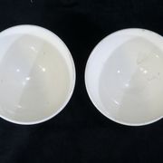 Pair of bowls in earthenware of Badonviller