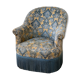 Toad armchair Flocked Velvet 1960