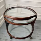 Cesare Lacca rolling coffee table service trolley